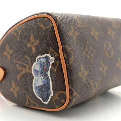 Louis Vuitton Monogram World Tour Nano Speedy 8 of 10
