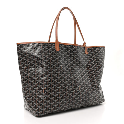 Goyard Goyardine Saint Louis GM Black Gold 4 of 11