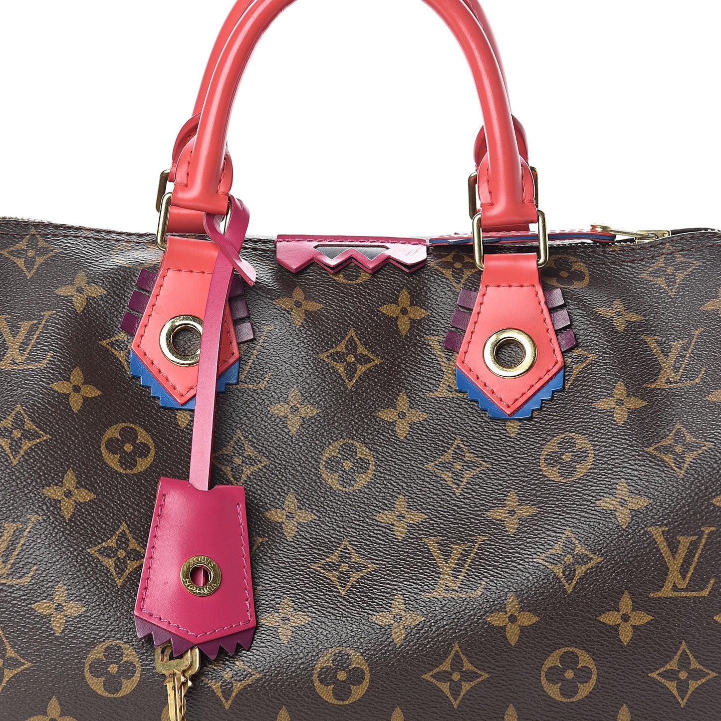 Monogram Totem Speedy 30 Flamingo