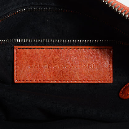 Balenciaga Agneau Giant 21 Silver Hardware Day Hobo Mandarine 8 of 12