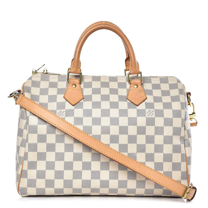 Louis Vuitton Damier Azur Speedy Bandouliere 30 1 of 15