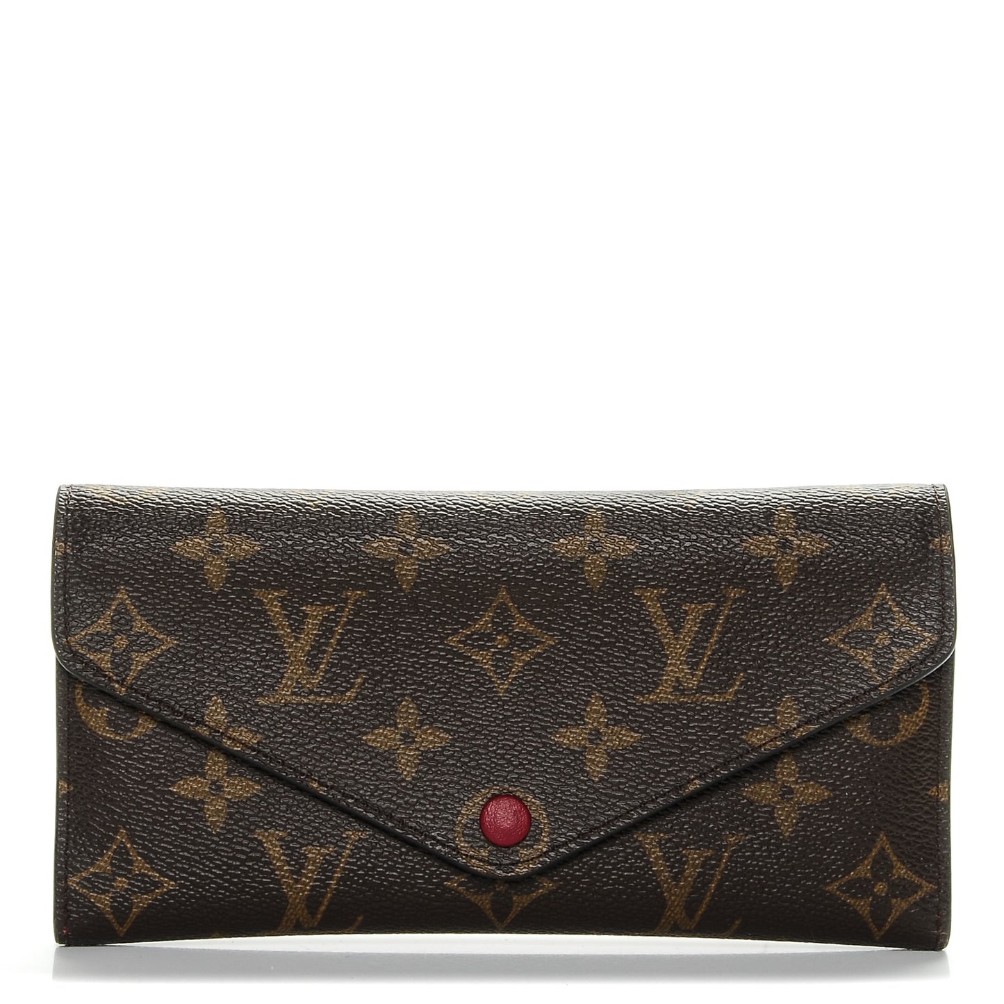 Monogram Josephine Wallet Fuchsia