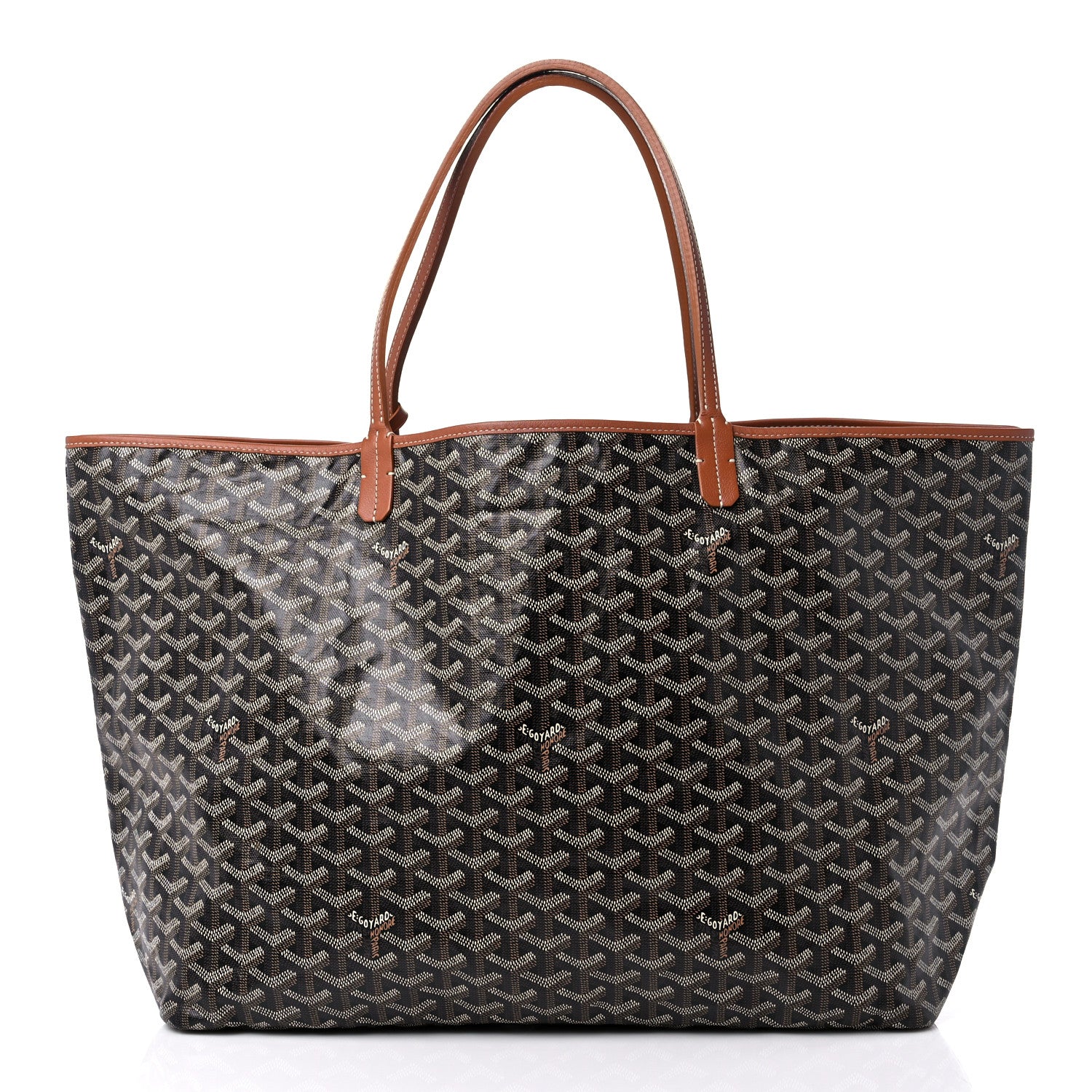 Goyard Goyardine Saint Louis GM Black Gold 3 of 14