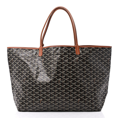 Goyard Goyardine Saint Louis GM Black Gold 3 of 14