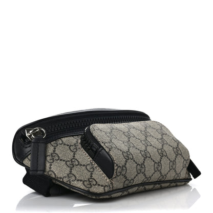 Gucci GG Supreme Monogram Belt Bag Black 4 of 10