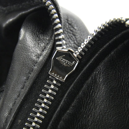 Chanel Leather Luxe Ligne Medium Bowler Metallic Black 9 of 10