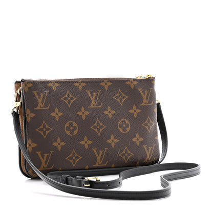 Louis Vuitton Reverse Monogram Giant Double Zip Pochette 3 of 18