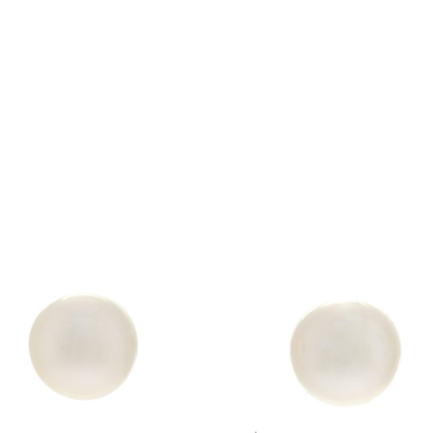 Mikimoto 18K Yellow Gold Akoya Pearl 4-4.5mm Stud Earrings 1 of 5