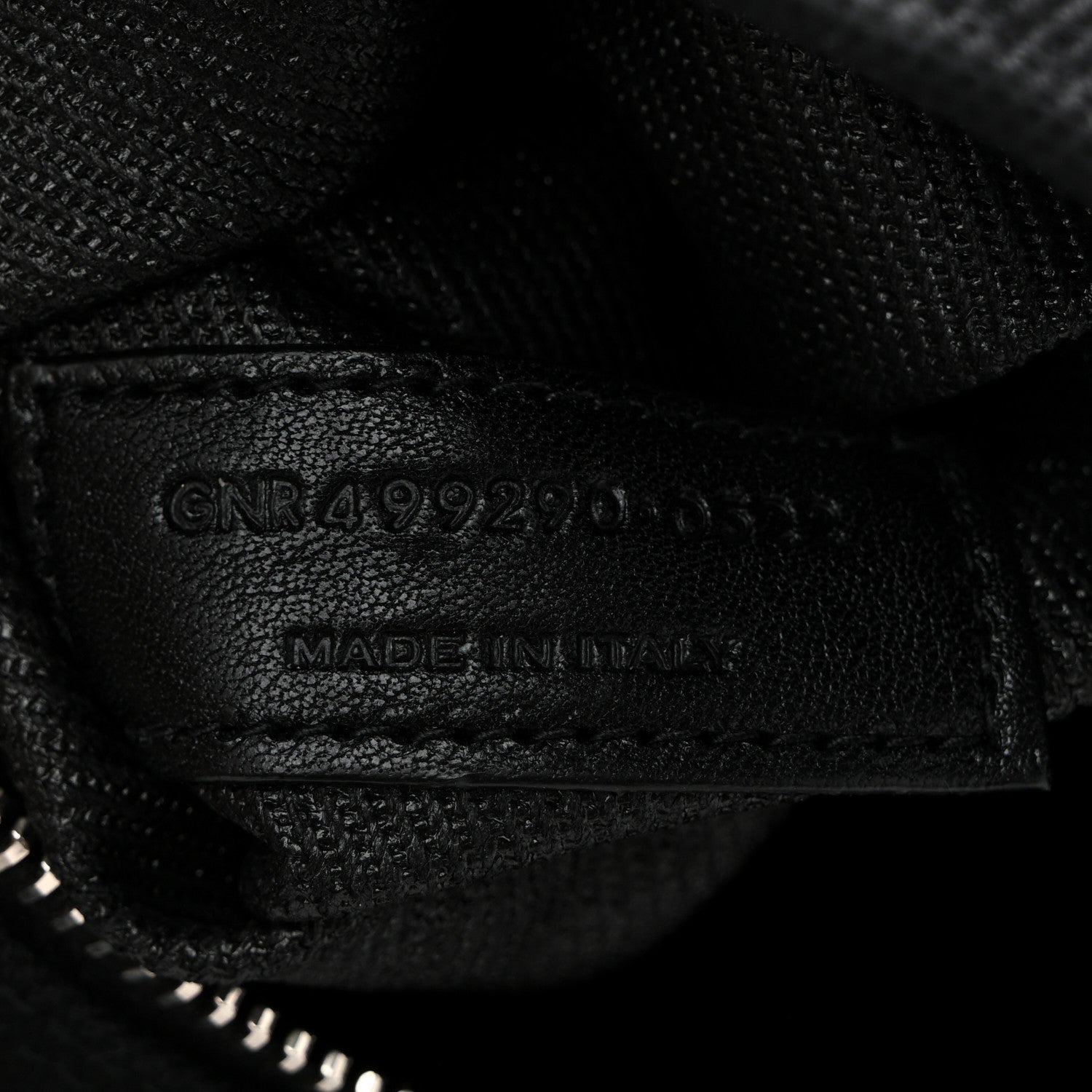 Saint Laurent Linen Calfskin Rive Gauche Tote Black 7 of 10
