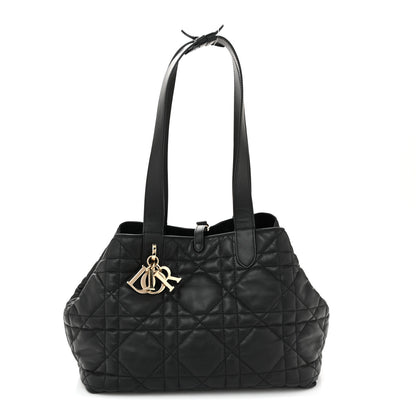 Christian Dior Calfskin Macrocannage Medium Toujours Black 1 of 10