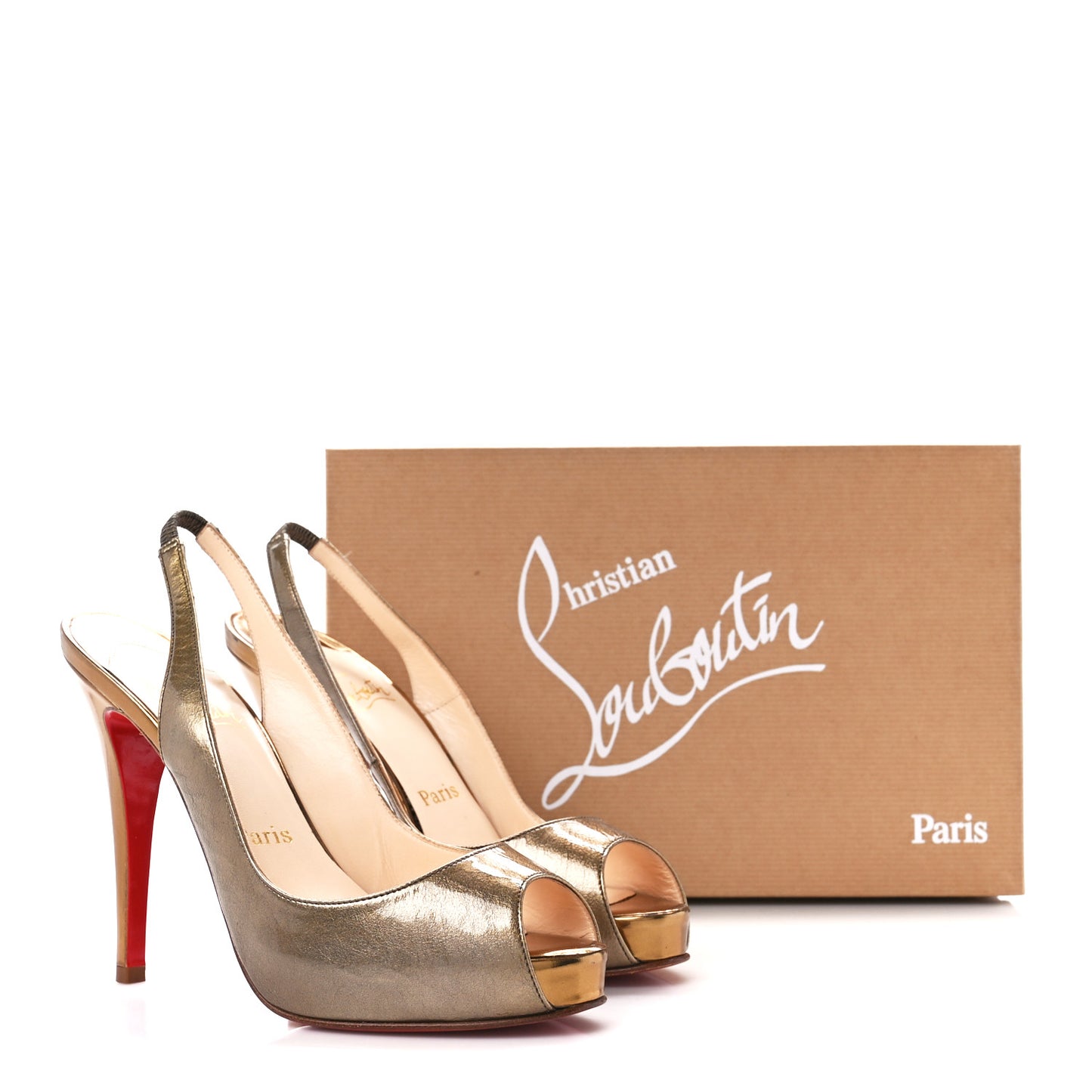 Metallic Patent Private Number 120 Pumps 37 Mirror Bronze