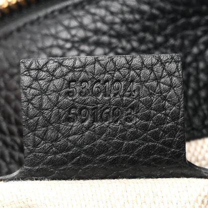 Gucci Pebbled Calfskin Large Soho Hobo Black 7 of 11