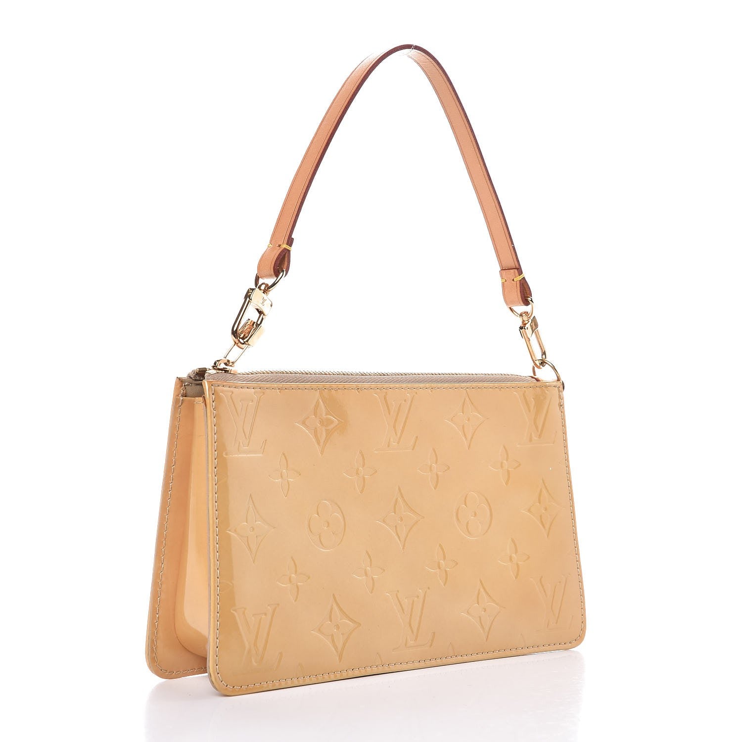 Louis Vuitton Vernis Lexington Pochette Beige 3 of 8
