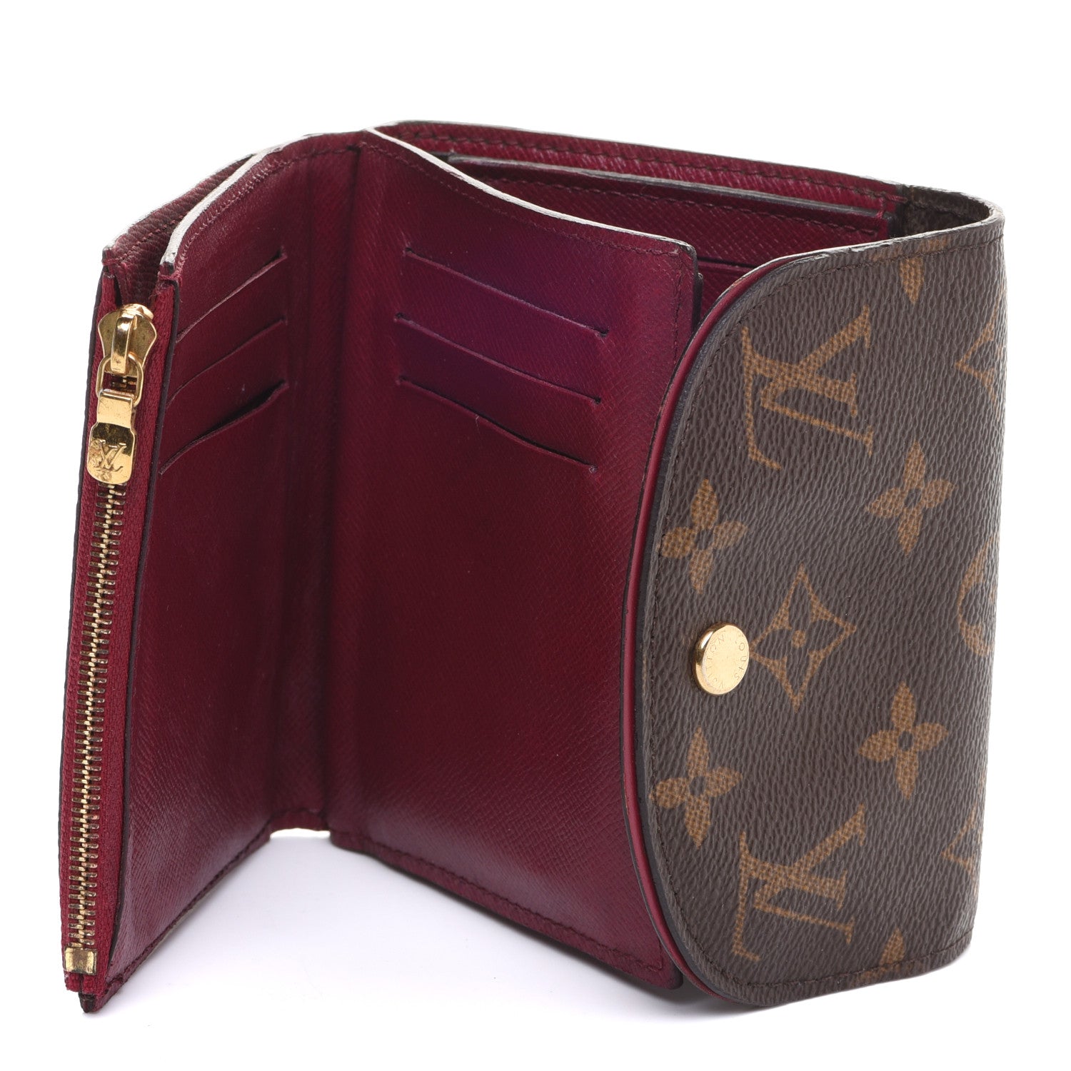 Louis Vuitton Monogram Ariane Compact Wallet Fuchsia 6 of 19