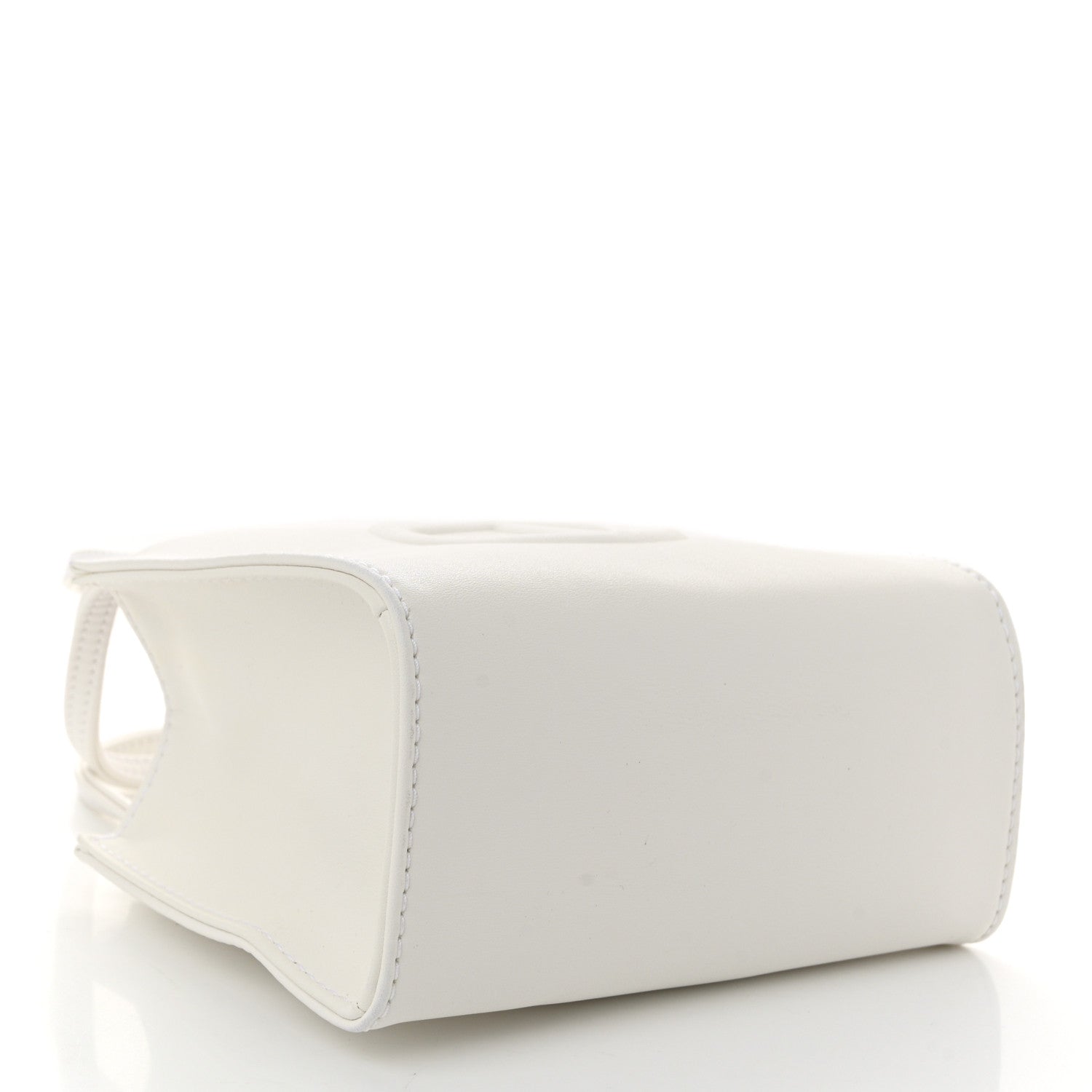 Telfar Vegan Leather Small Shopping Bag White White 4 of 10