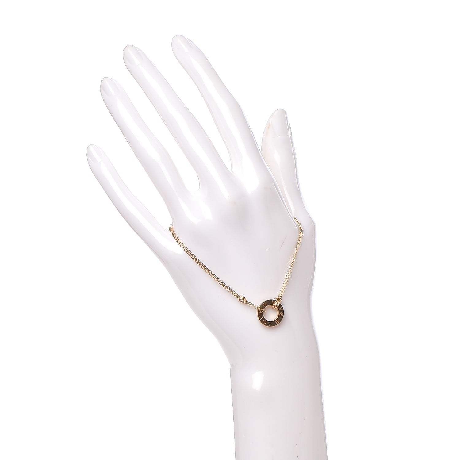 Cartier 18K Yellow Gold Diamond LOVE Bracelet 2 of 7