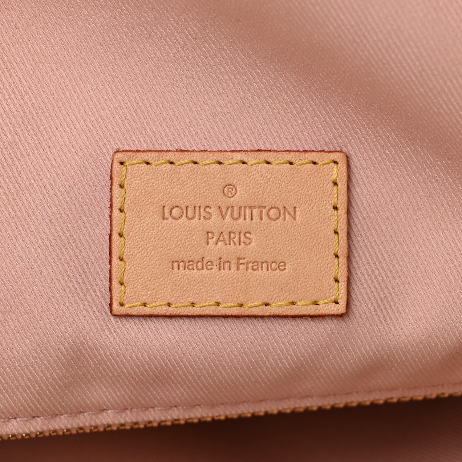 Louis Vuitton Damier Azur Graceful MM Rose Ballerine 6 of 9