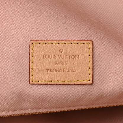 Louis Vuitton Damier Azur Graceful MM Rose Ballerine 6 of 9