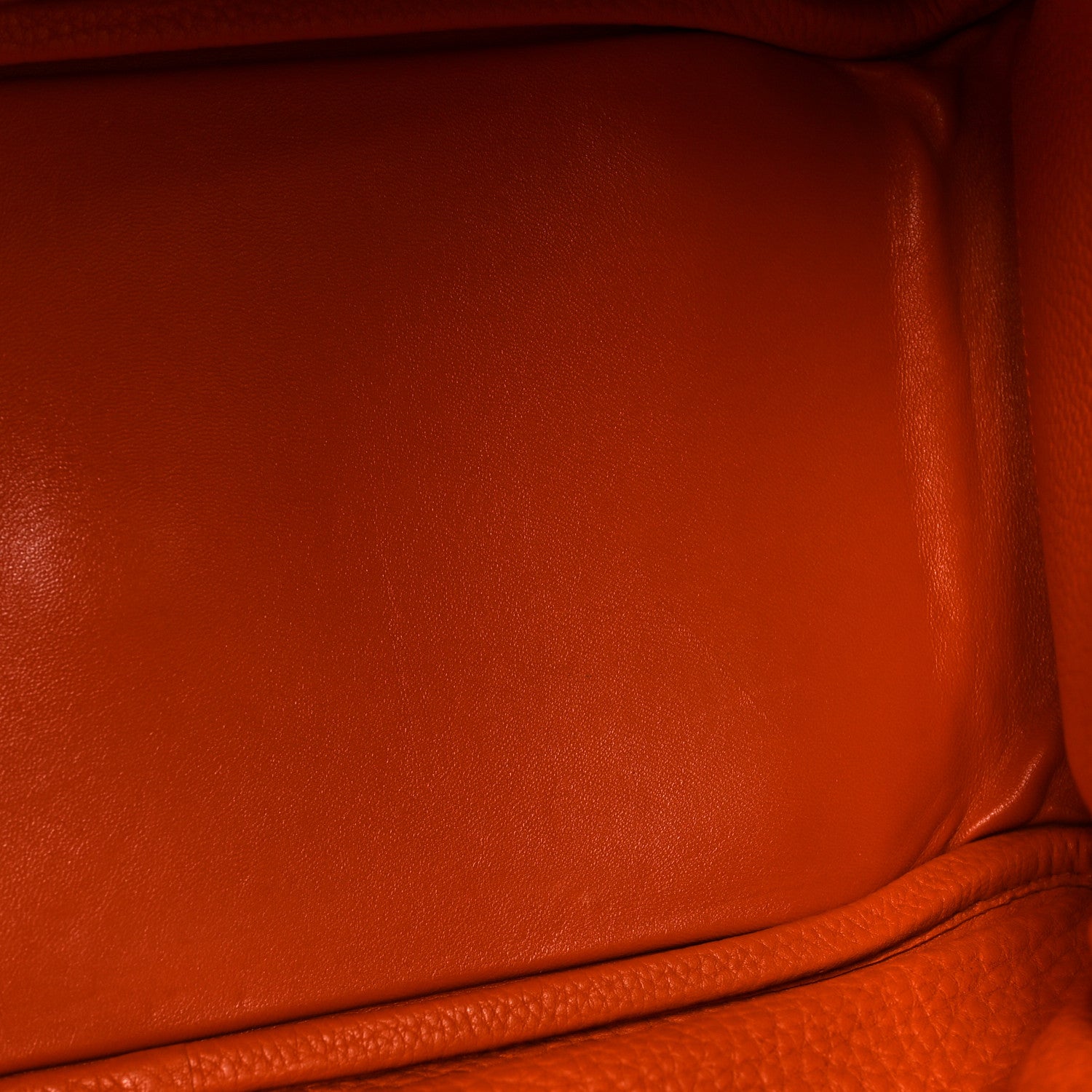 Hermes Taurillon Clemence Lindy 30 Orange 9 of 13