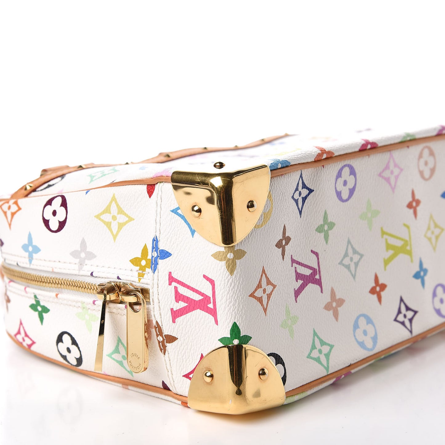 Monogram Multicolor Trouville White