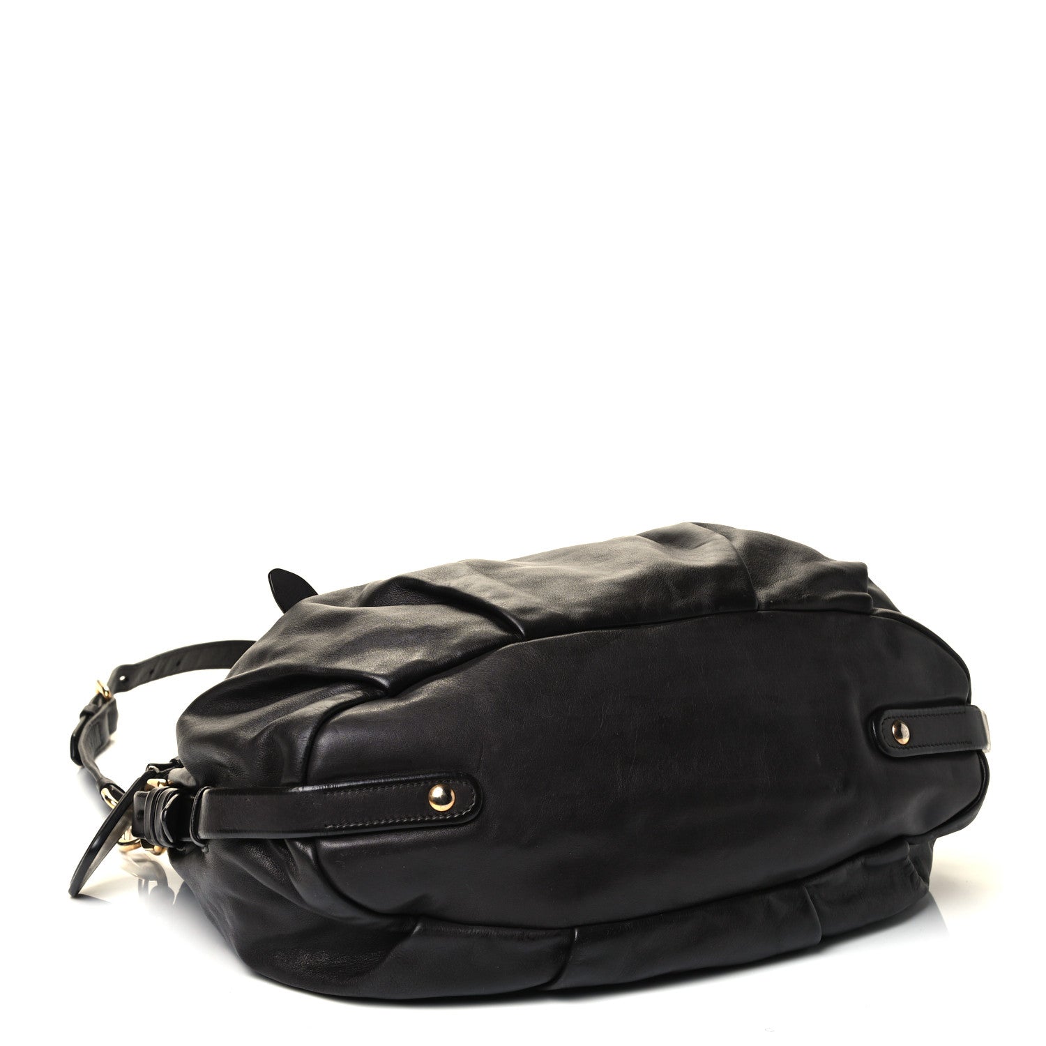 Prada Nappa Shoulder Bag Black 3 of 4