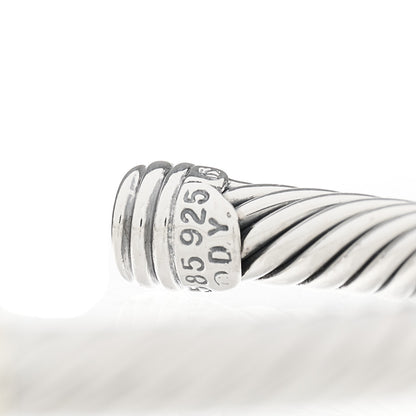 David Yurman Sterling Silver 14K Yellow Gold 5mm Cable Classics Single Station Bracelet 3 of 3