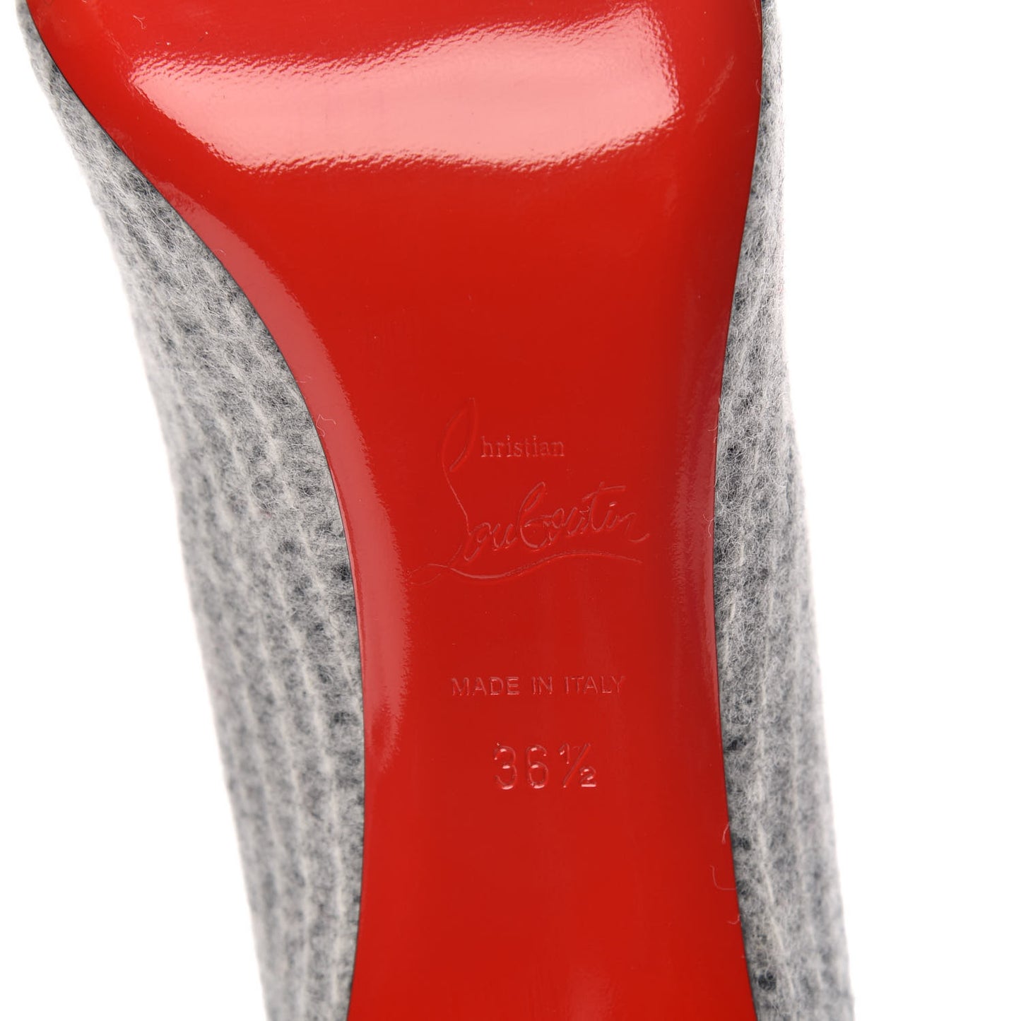 Flanelle Tennis Kate 85 Pumps 36.5 Grey