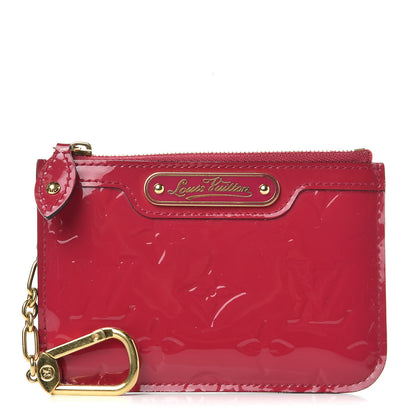 Louis Vuitton Vernis Key Pouch Rose Indien 1 of 6
