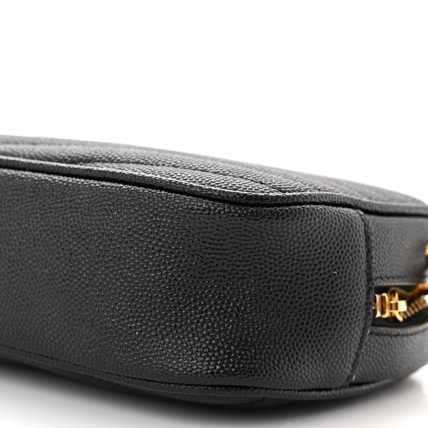 Grain De Poudre Matelasse Monogram Mini Lou Camera Bag Black