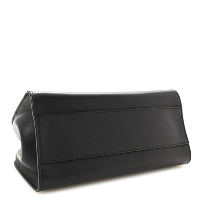 The Row Smooth Calfskin Peggy Bag Black 4 of 9