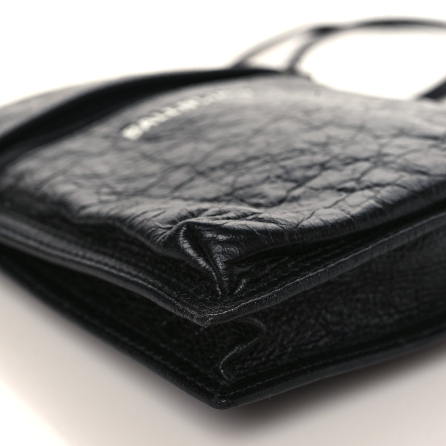 Agneau Arena Small Explorer Crossbody Pouch Black