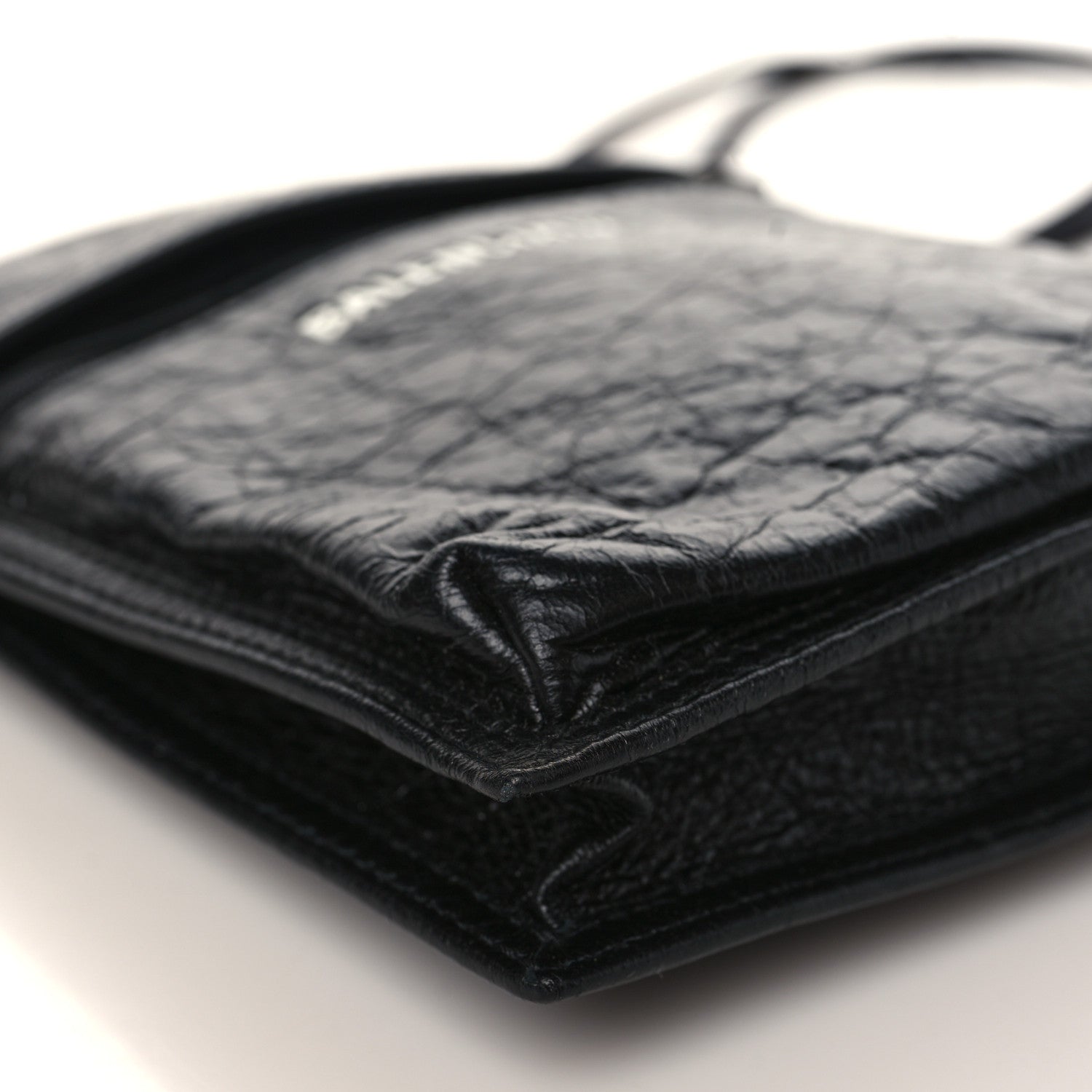 Balenciaga Agneau Arena Small Explorer Crossbody Pouch Black 7 of 8