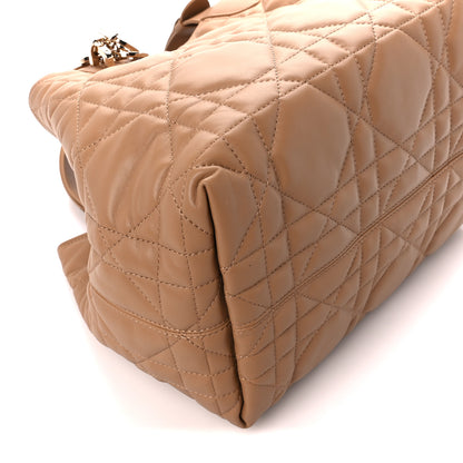 Christian Dior Calfskin Macrocannage Medium Toujour Powder Tan 13 of 14