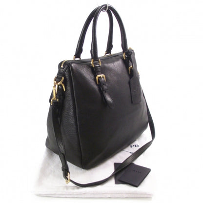 Prada Cervo Bauletto Black 3 of 12
