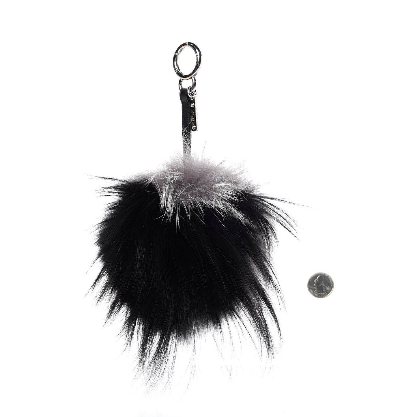 Mink Fur Diabloo Monster Bag Charm Mint