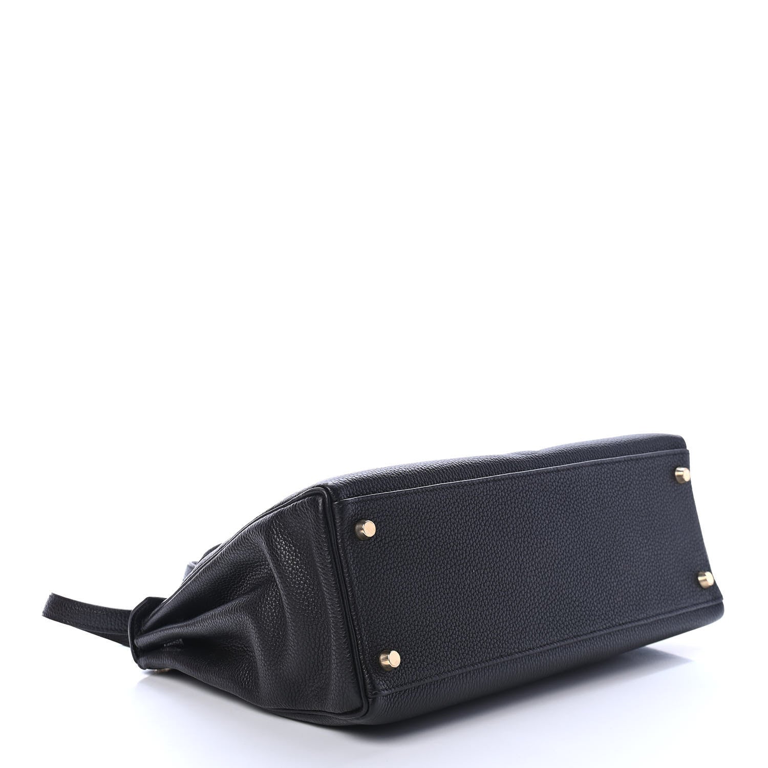 Hermes Taurillon Clemence Kelly Retourne 32 Black 3 of 12