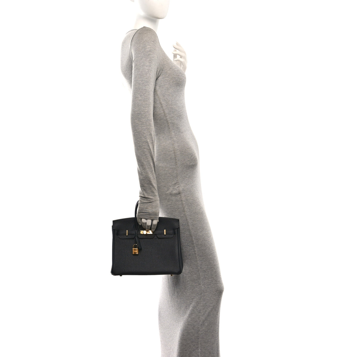 Togo Birkin 25 Black