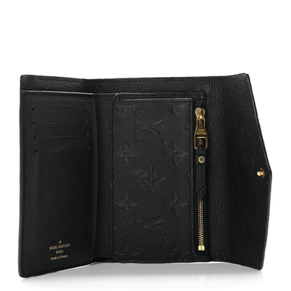 Louis Vuitton Empreinte Compact Curieuse Wallet Black 5 of 7