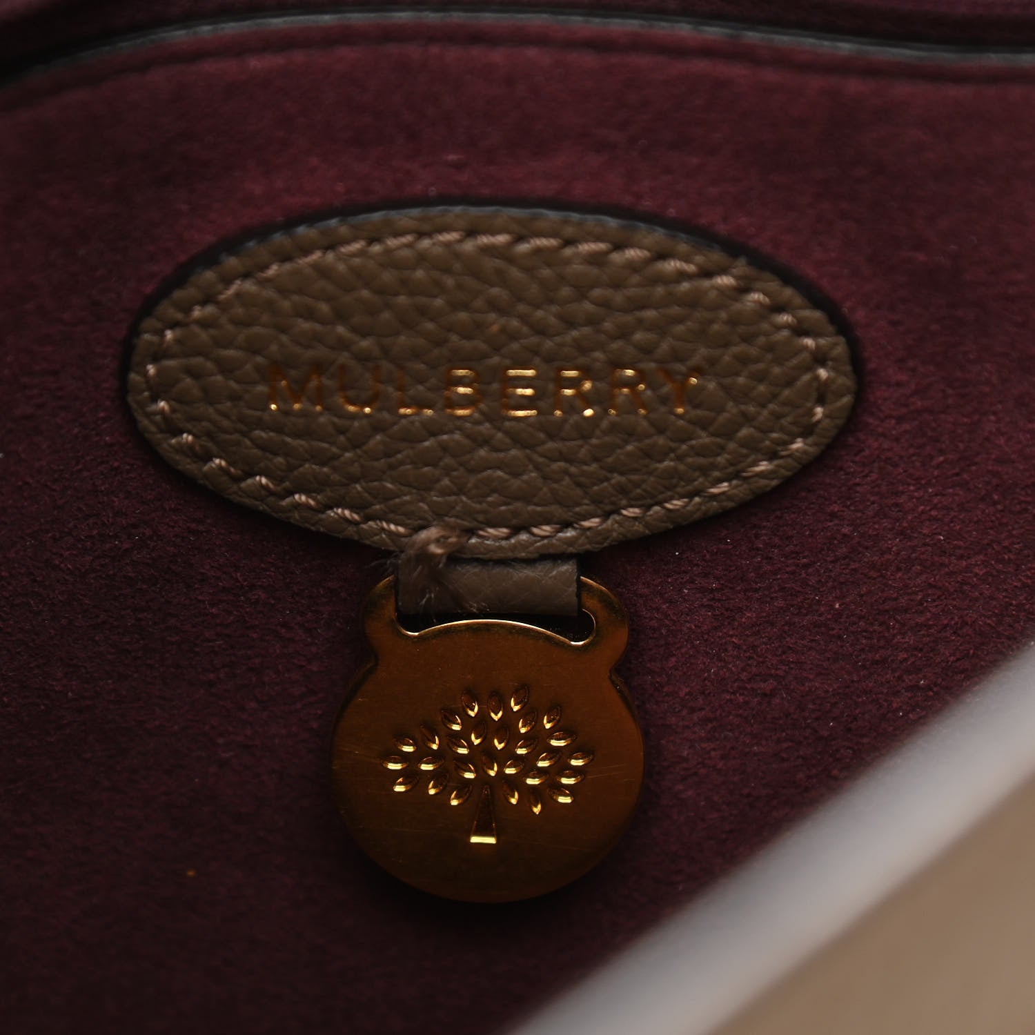 Mulberry Classic Grain Small Bayswater Satchel 6 of 9