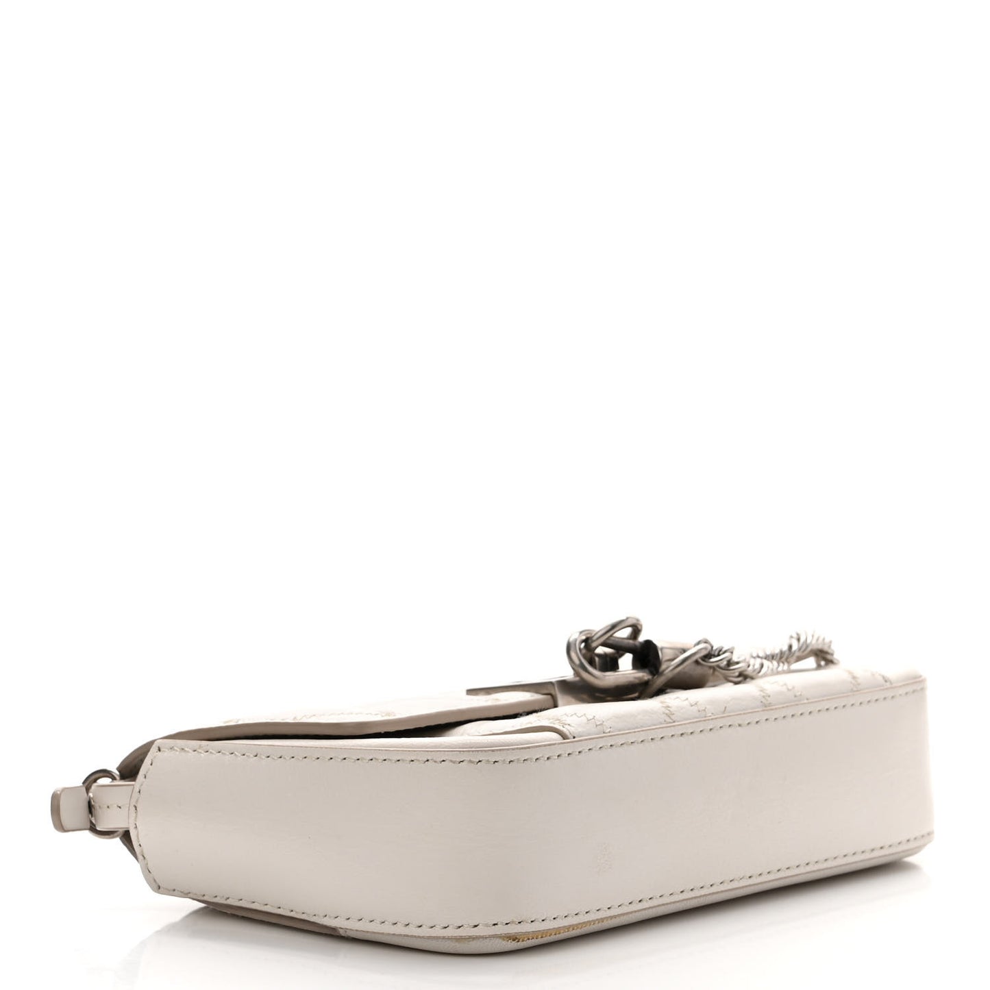 Goatskin Quilted GV3 Mini Pocket Convertible Bag Natural