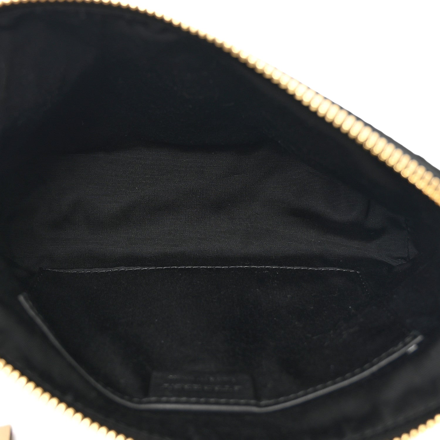 Burberry Nylon Sequin Floral Pouch Black Multicolor 5 of 7
