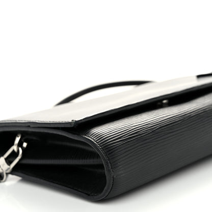 Louis Vuitton Epi Clery Black 8 of 12