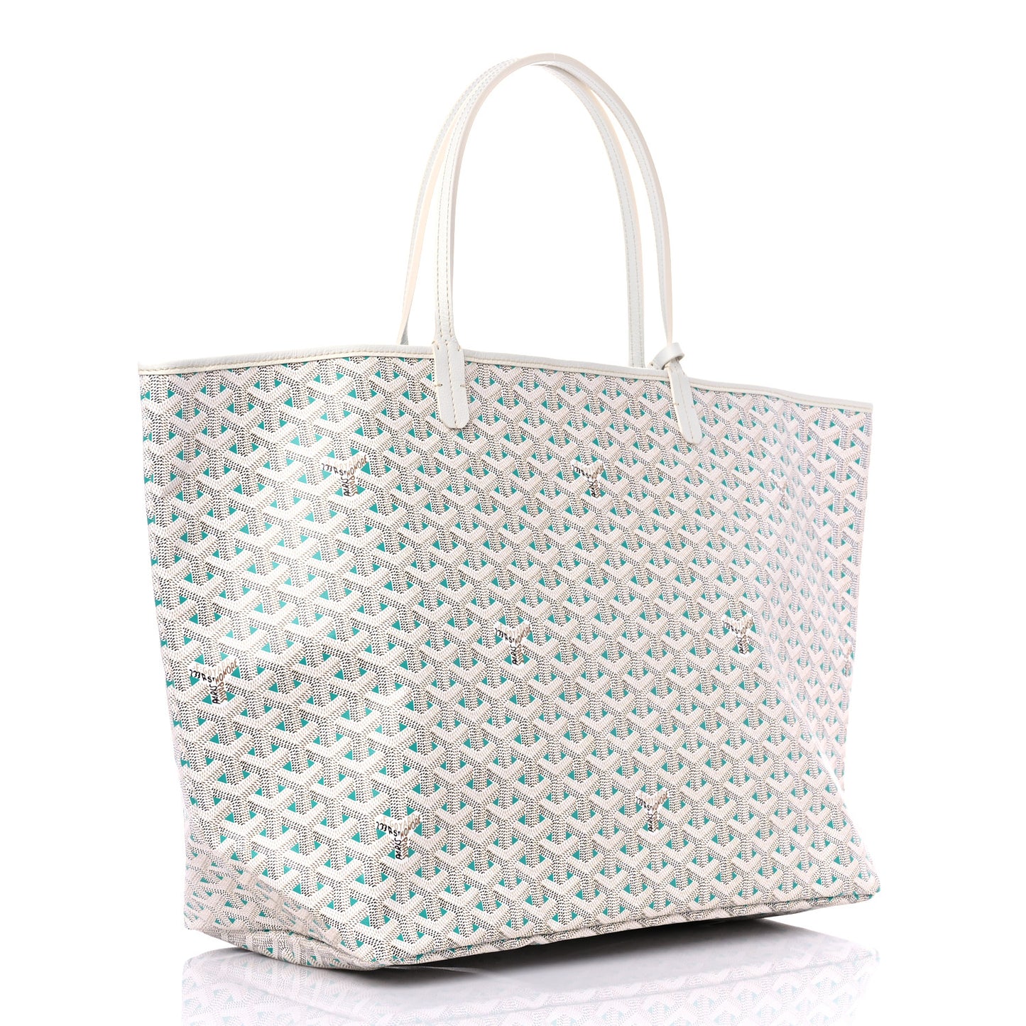 Goyardine Saint Louis Claire Voie GM White Opaline