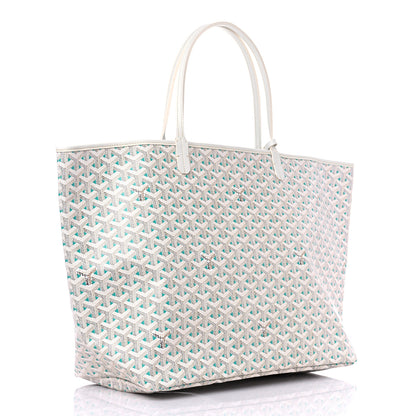 Goyard Goyardine Saint Louis Claire Voie GM White Opaline 3 of 8