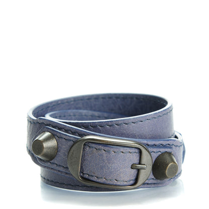 Balenciaga Agneau Arena Classic Hardware Triple Tour Bracelet S Jacynthe 1 of 8