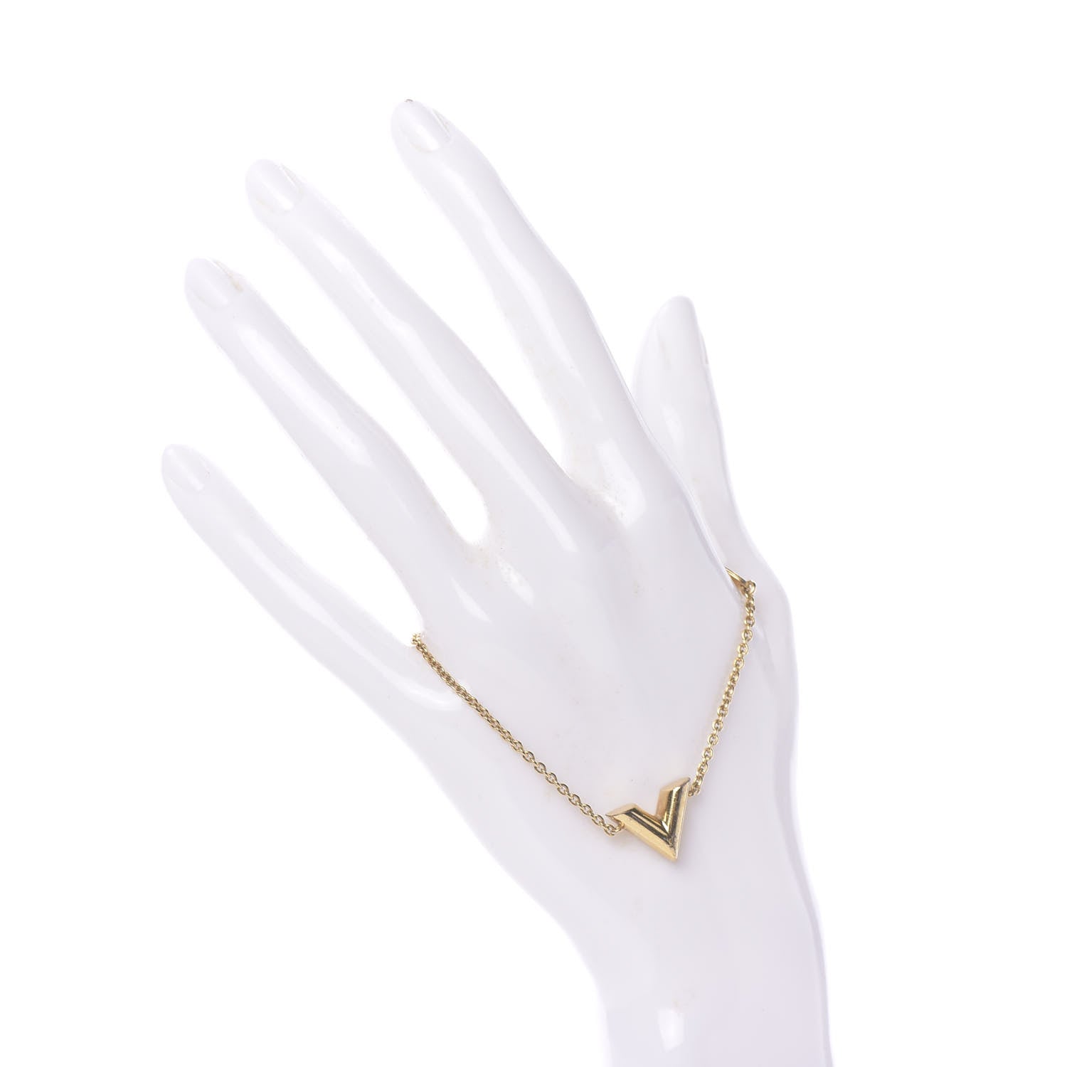Louis Vuitton Essential V Bracelet Gold 2 of 5