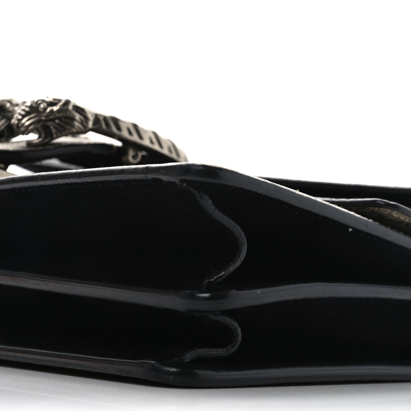 GG Supreme Monogram Small Dionysus Shoulder Bag Black