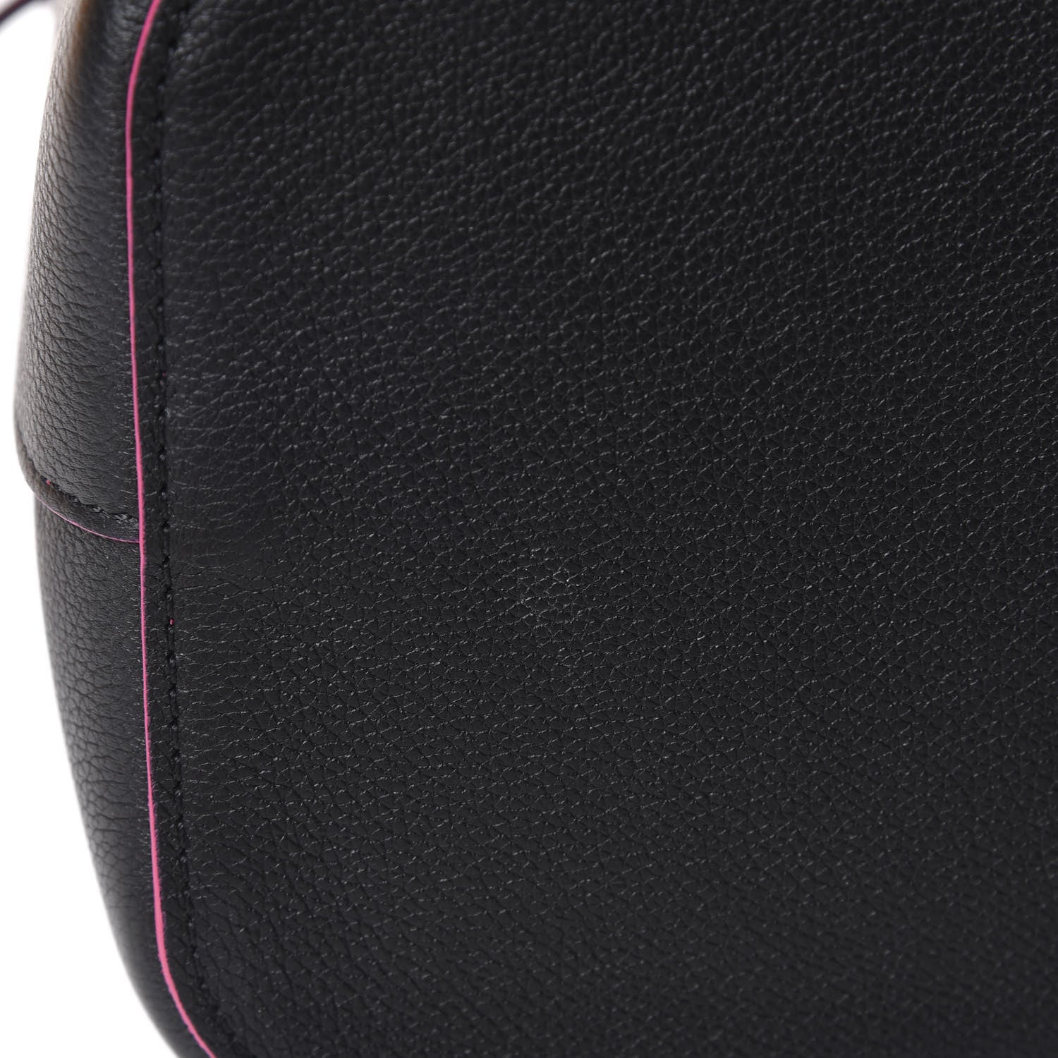 Louis Vuitton Calfskin Lockme Bucket Black 9 of 11