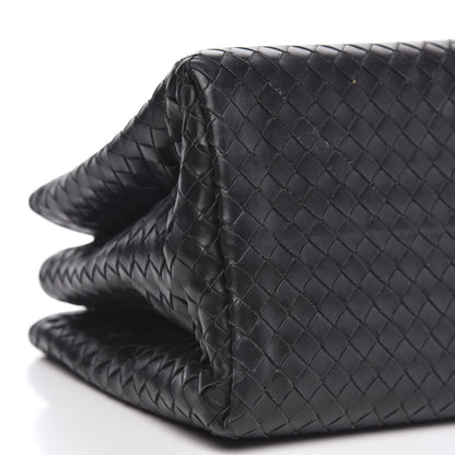 Bottega Veneta Light Calf Intrecciato Small Roma Black 9 of 13