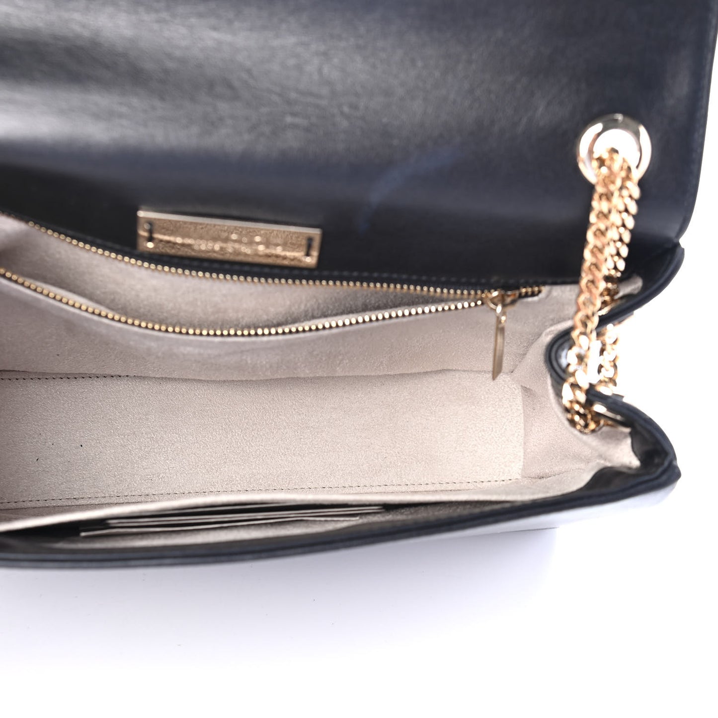 Calfskin Alba Shoulder Bag Black